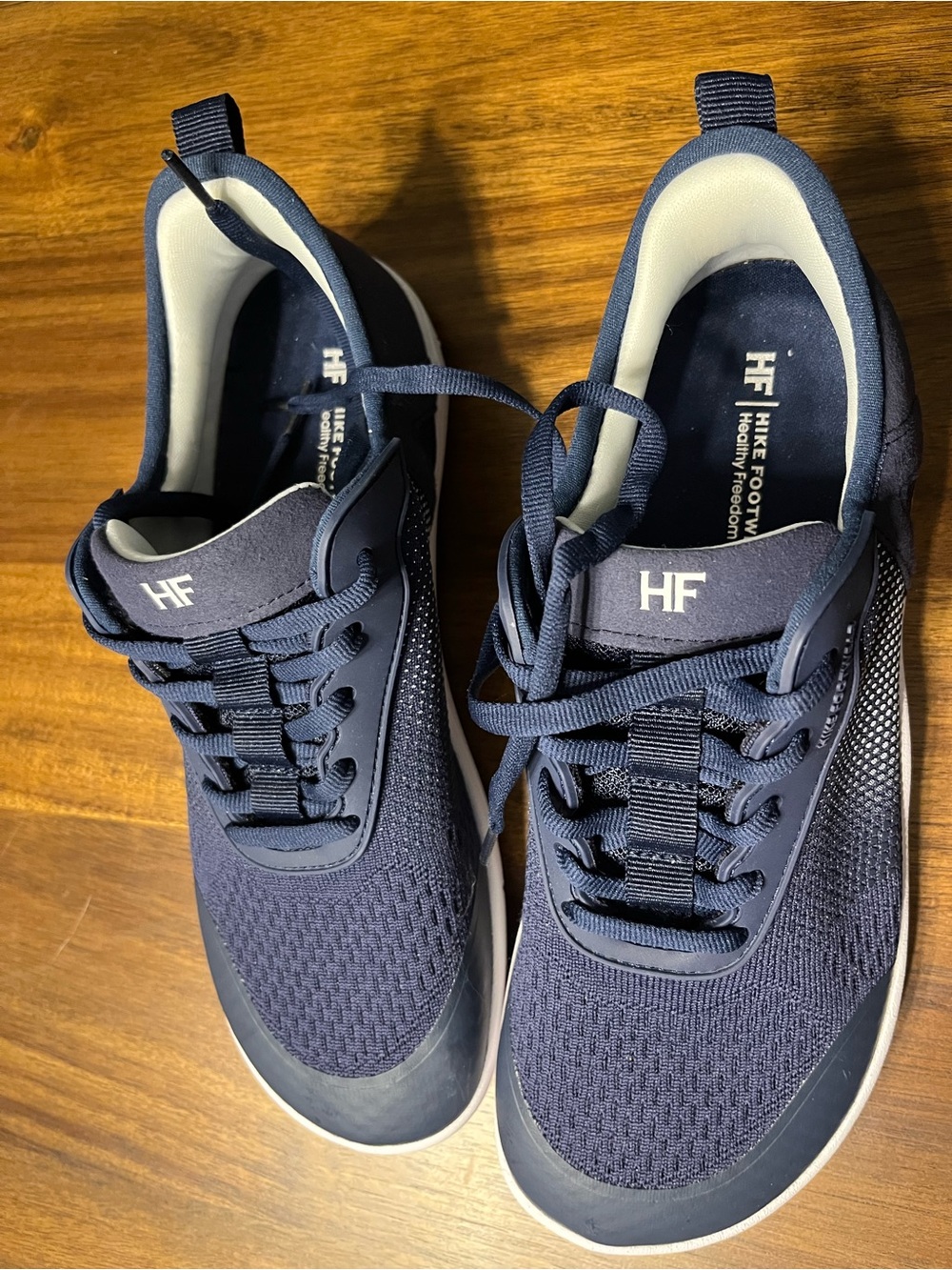 Women’s Navy Hike Footwear Ergonamic Knit Athletic Shoes